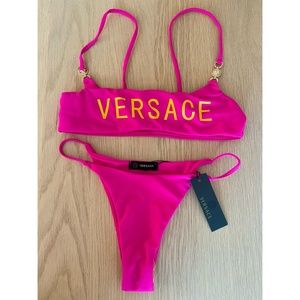 Versace Pink Bikini Size Small